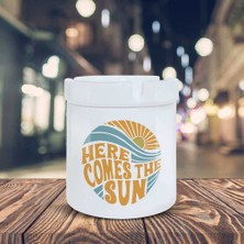 Asilmeydan Güneşli Küllük İşte Güneş Doğuyor Baskılı Kül Tablası KL-215