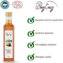 Organic Windy Valley Elma Sirkesi (500 ml)    Katkısız Doğal Fermente