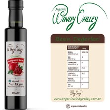 Organic Windy Valley Nar Ekşisi   Yoğun kıvamlı  (350 gr)