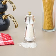 Perotti Millo Akrilik Karabiber Değirmeni - Şeffaf - 12,5 cm