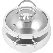 Bambum Rose 6 Parça Derin Küre Tencere Seti - Inox