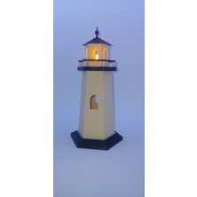 Neva 3D Baskı Deniz Feneri Dekoratif Lamba