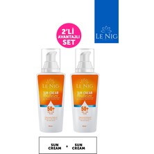 Le NIG Güneş Kremi Spf 50+ 2liset, Yüksek Koruyuculu Uva/uvb, 125 ml