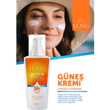 Le NIG Güneş Kremi Spf 50+ 2liset, Yüksek Koruyuculu Uva/uvb, 125 ml