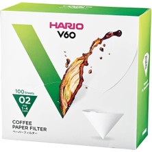 Hario V60 02 Kutulu Filtre Kağıdı 100 Adet