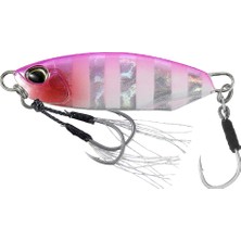 Duo Drag Metal Cast Slow Jig 20GR. PDA0171 Pink Zebra Glow