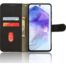 Cool-M Samsung Galaxy A35 5g Deri Telefon Kasası Flip Telefon Kapağı Cüzdan Standı (Yurt Dışından)