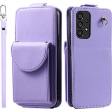 Cool-M Case Samsung Galaxy A53 5g Deri Kart Çantası Çöpler ile Telefon Kapağı Kayışlar (Yurt Dışından)