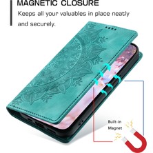 Cool-M Case Samsung Galaxy S21 Fe 5g Pu Deri Baskılı Cüzdan Stand Telefon Kapağı (Yurt Dışından)