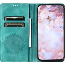 Cool-M Case Samsung Galaxy A34 5g Pu Deri Manyetik Basılı Stand Kabuğu Stand Telefon Kapağı (Yurt Dışından)