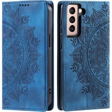 Cool-M Case Samsung Galaxy S21 Fe 5g Pu Deri Baskılı Cüzdan Stand Telefon Kapağı (Yurt Dışından)