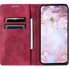 Cool-M Case Samsung Galaxy S21 Fe 5g Pu Deri Baskılı Cüzdan Stand Telefon Kapağı (Yurt Dışından)