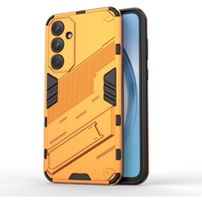 Samsung Galaxy A55 5g Çizik Geçirmez Tpu+Pc Kickstand Telefon Geri Kabuğu (Yurt Dışından)