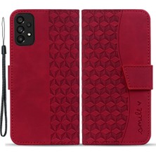 Cool-M Case Samsung Galaxy A53 5g Baskılı Deri Stand Telefon Kapağı (Yurt Dışından)