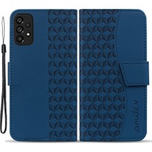 Cool-M Case Samsung Galaxy A53 5g Baskılı Deri Stand Telefon Kapağı (Yurt Dışından)