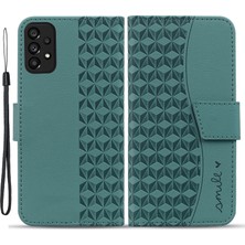 Cool-M Case Samsung Galaxy A53 5g Baskılı Deri Stand Telefon Kapağı (Yurt Dışından)