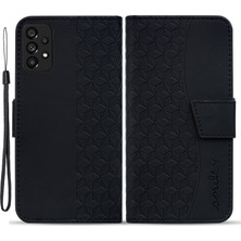 Cool-M Case Samsung Galaxy A53 5g Baskılı Deri Stand Telefon Kapağı (Yurt Dışından)