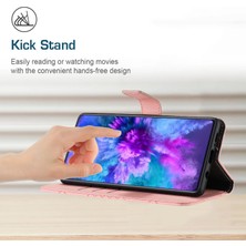 Cool-M Case Samsung Galaxy A34 5g Şok Geçirmez Kılıf Litchi Doku Pu Deri Cüzdan Telefon Kılıfı (Yurt Dışından)