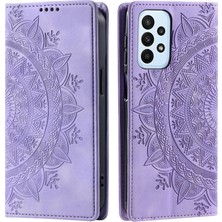 Cool-M Case Samsung Galaxy A53 5g Manyetik Otomatik Kapanma Deri Standı Kapağı (Yurt Dışından)