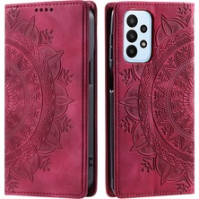 Cool-M Case Samsung Galaxy A53 5g Manyetik Otomatik Kapanma Deri Standı Kapağı (Yurt Dışından)