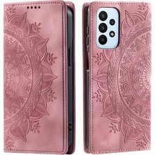 Cool-M Case Samsung Galaxy A53 5g Manyetik Otomatik Kapanma Deri Standı Kapağı (Yurt Dışından)