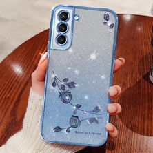 Cool-M Case Samsung Galaxy S22 5g Glitter Phone Tpu Kapağı Kayışla (Yurt Dışından)