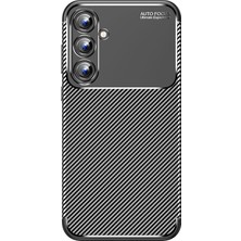 Cool-M Samsung Galaxy A35 5g Karbon Fiber Dokusu Tpu Fingerprint Koruma Kapağı (Yurt Dışından)