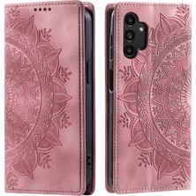 Cool-M Case Samsung Galaxy A13 Pu Deri Cüzdan Stand Cep Telefonu Kapağı Baskılı Telefon Kabuğu (Yurt Dışından)