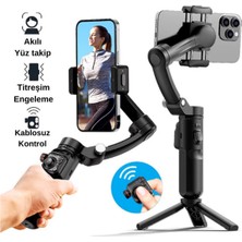 Velliw Gimbal Telefon Tutucu Anti Shake Video Kayıt Sabitleyici