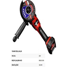 Rodex Akülü Avuç Taşlama 20V RPX2155