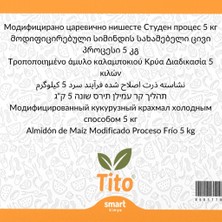 Tito Modifiye Mısır Nişastası Gıda Tipi - 5 kg