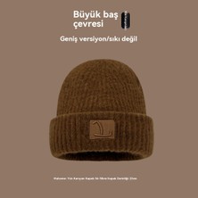 Bocai Kadın Sonbahar ve Kış Sıcak Peluş Şapka, Kalınlaştırılmış ve Peluş Peluş Haki (Yurt Dışından)