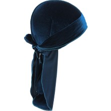 Sholov Erkek Kadife Uzun Kuyruk Şapkası Beanie Donanma (Yurt Dışından)