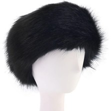 Savakan Bayanlar Sahte Sahte Head Band Kışş Earmuff Sıcak (Yurt Dışından)