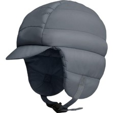 Alltarse Kış Beyzbol Şı Kayak Şı Ayarlanabilir Kapakları Kayak Snowboard Için Su Geçirmez Tuzakçı Şı Yürüyüş, Derin Gri (Yurt Dışından)
