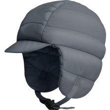 Alltarse Kış Beyzbol Şı Kayak Şı Ayarlanabilir Kapakları Kayak Snowboard Için Su Geçirmez Tuzakçı Şı Yürüyüş, Derin Gri (Yurt Dışından)