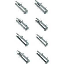 Arçelik ARY6354EI Uyumlu Bulaşık Makinesi Arka Ray Kapağı Sepet Pimi 8 Adet