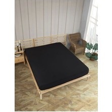 Uykulife Gold Serisi Çift Kişilik Siyah Lastikli Çarşaf