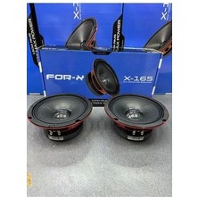 16 cm Özel Seri Carbon Midrange Ciftti 400WAT 200RMS Iki Adet Kırmızı Kasa