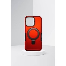Iphone 15 Pro Max Yüksek Koruma ve Stand Özellikli Tank Kılıf