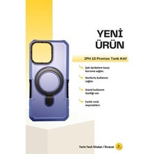 Iphone 15 Pro Max Yüksek Koruma ve Stand Özellikli Tank Kılıf