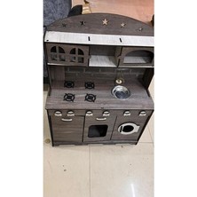 Ahşap Oyuncak Mutfak 8 mm Kalinlik