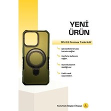 Iphone 15 Pro Max Yüksek Koruma ve Stand Özellikli Tank Kılıf