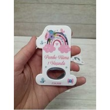 Onura Tasarlat 30 Adet Bir Magnet Açacak Yeni Doğan, Doğum Günü, Sünnet, Nişan, Söz, Pembe Gökkuşağı