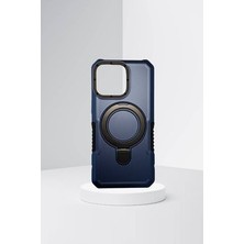 Iphone 15 Pro Max Yüksek Koruma ve Stand Özellikli Tank Kılıf