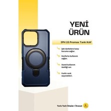 Iphone 15 Pro Max Yüksek Koruma ve Stand Özellikli Tank Kılıf