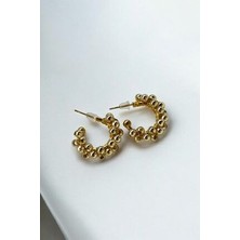 Dorikalı Sallantılı Küpe - Kadın Halka Dorika Model Küpe