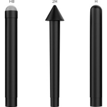 Praise6 3 Adet Kalem Ipuçları Stylus Kalem Ucu Hb 2h H Microsoft Surface Pro Için Yedek Parça 7/6/5/4 Yüzey Pro Kalem (Yurt Dışından)