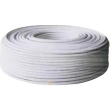 Dt8 Diafon Kablosu Reçber Beyaz (Metresi)