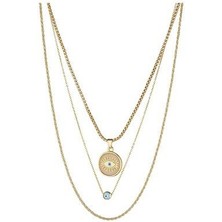 Göz Obje Detay N.boncuk Üçlü Kolye